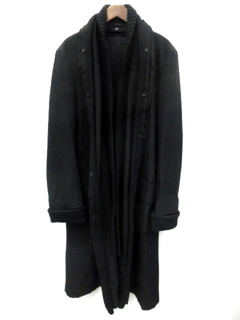 ヨウジヤマモトプールオム YOHJI YAMAMOTO POUR HOMME ロングコート 