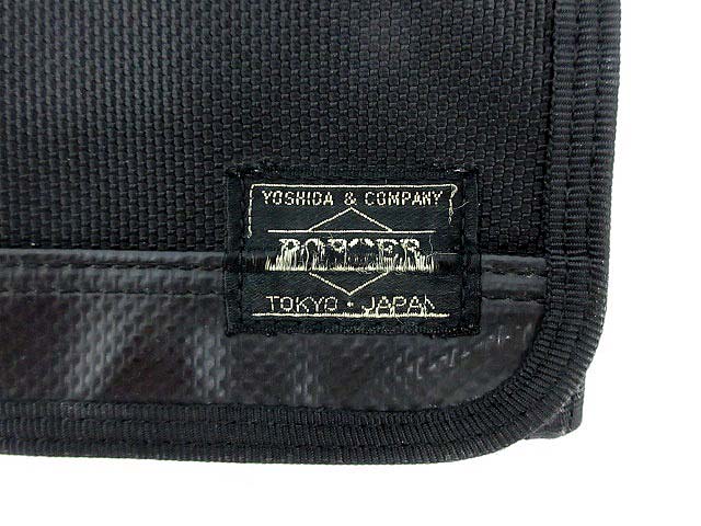 ポーター Porter 長財布 ダブルホック ナイロン 黒 Q19 D メンズ 081 ベクトルパーク ポーター Porter 長財布 ダブルホック ナイロン 黒 Q19 D メンズ 081 ベクトルパーク