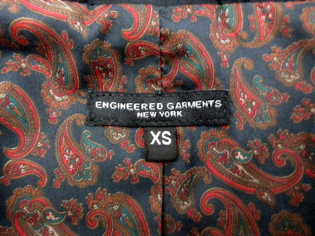 エンジニアードガーメンツ Engineered Garments テーラードジャケット 