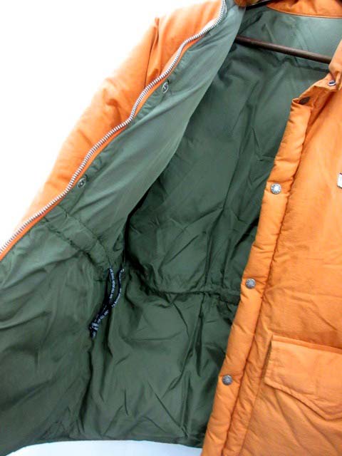 アベイシングエイプ A BATHING APE ダウンジャケット L オレンジ /EK