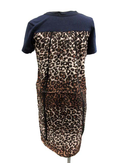 sacai サカイ レオパード ワンピース