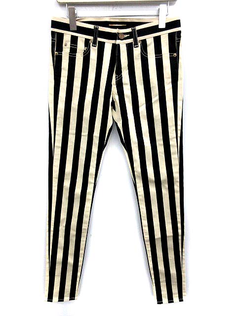 サンローラン パリ SAINT LAURENT PARIS スキニーパンツ ストライプ 27  