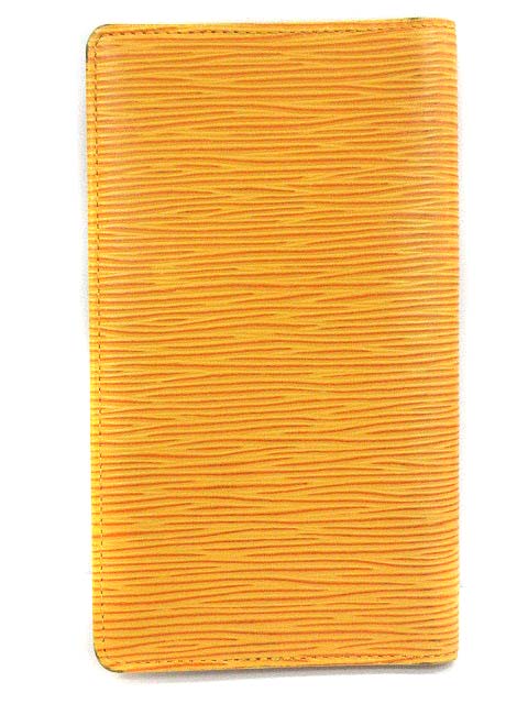 ルイヴィトン 手帳カバー エピ オレンジ 中古・古着通販】LOUIS