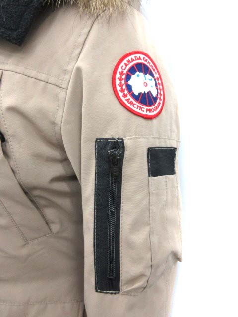 カナダグース CANADA GOOSE ダウンジャケット MONTEBELLO PARKA モンテベロパーカ コヨーテファー XS ベージュ 2530JL /EK レディース
