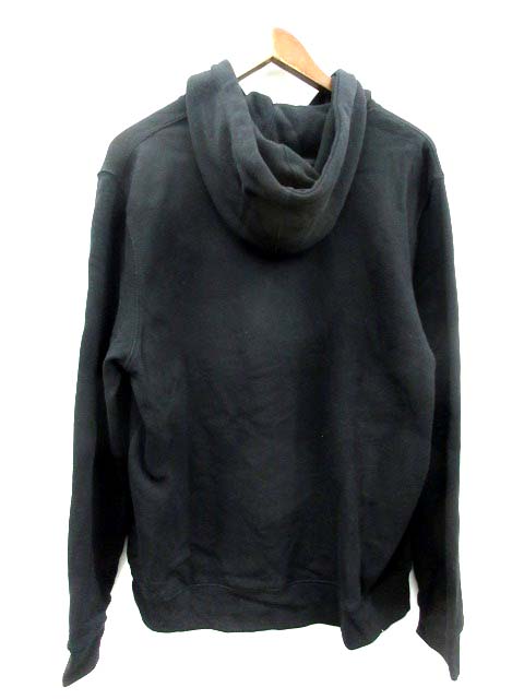719】プルオーバーパーカー ステューシー ブラック サイズL
