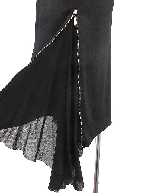 ヴィヴィアンタム VIVIENNE TAM ワンピース ノースリーブ 切替 ジップ