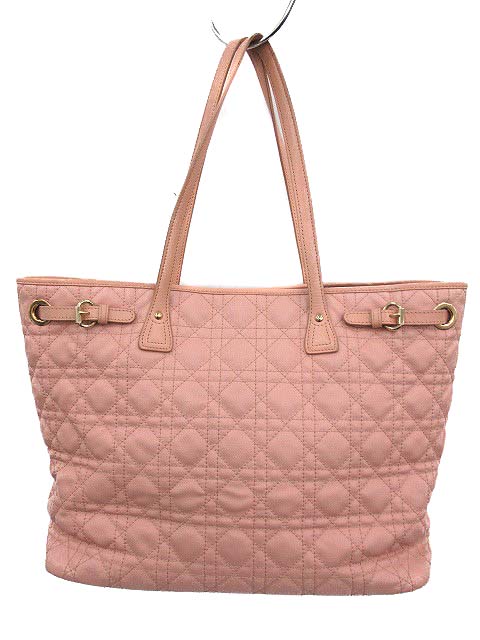 Dior 安けれ レディ ディオール カナージュ トートバッグ ショルダーバッグ