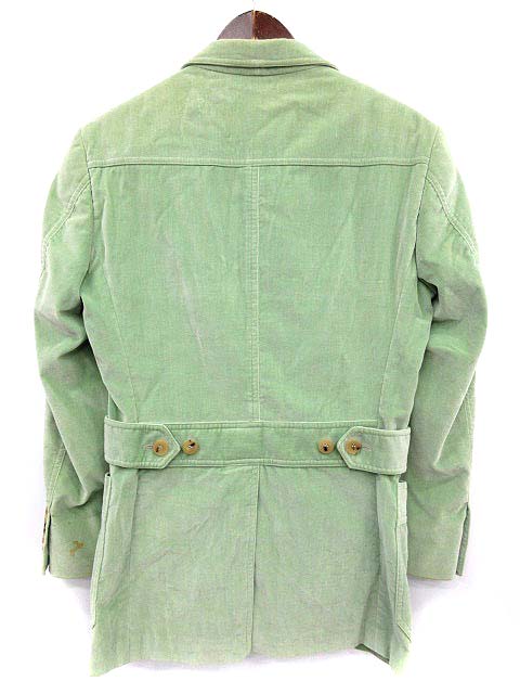 グッチ Gucci ジャケット コーデュロイ テーラード 46 黄緑 Krc G メンズ 081 ベクトルパーク