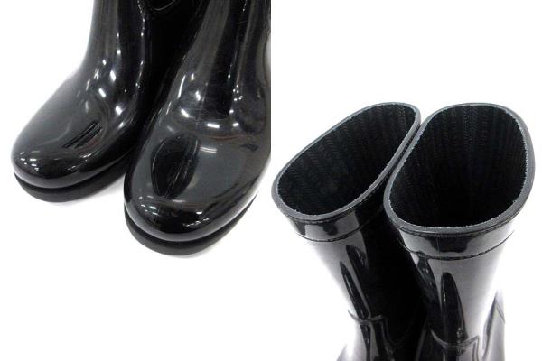 PRADA SPORT　プラダスポーツ　ロングブーツ　ラムレザー　36　ブラック PRADA プラダスポーツ ロングブーツ レザー 36 黒 - メルカリ