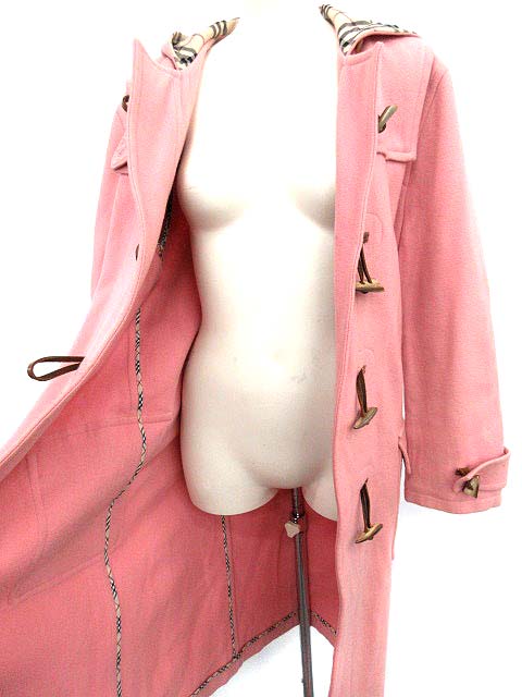 バーバリー BURBERRY ダッフルコート ピンク 160 □KRC /☆G