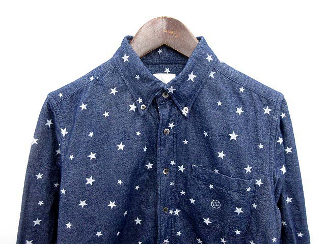 ユニフォームエクスペリメント uniform experiment STAR PRINT FLANNEL 