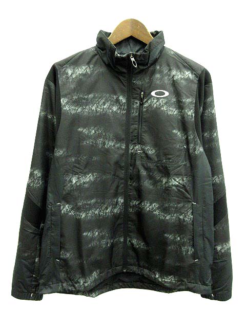 未使用品 オークリー OAKLEY ジャケット ブルゾン ジップアップ 総柄 