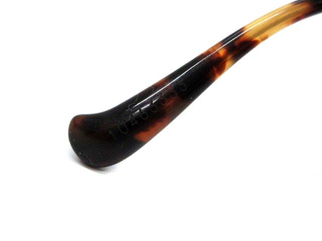 クロムハーツ CHROME HEARTS 伊達眼鏡 メガネ べっ甲柄 49□22 145 茶