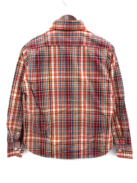 ブルーナボイン　チェックシャツ BRUNABOINNE ブルーナボインEDOチェック 長袖 ネルシャツ L - メルカリ