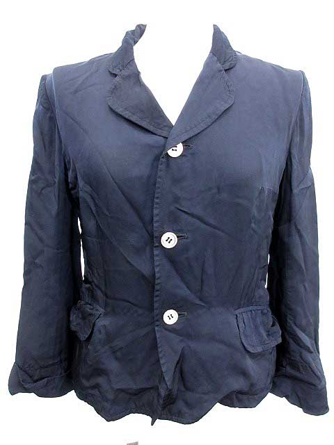 トリココムデギャルソン Tricot Comme Des Garcons ジャケット ナイロン S 紺 Yh レディース 081 ベクトルパーク