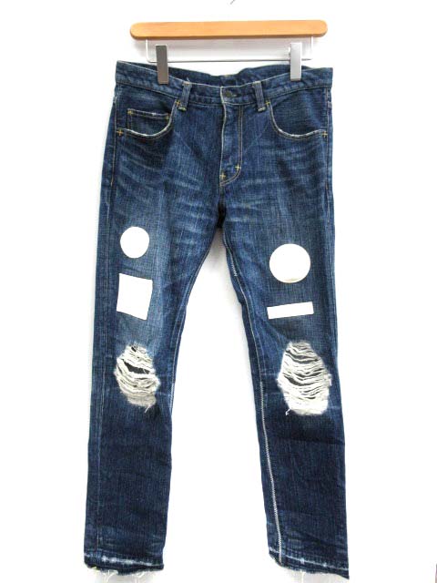 ナンバーナイン NUMBER (N)INE デニム パンツ ジーンズ GIVE PEACE A 