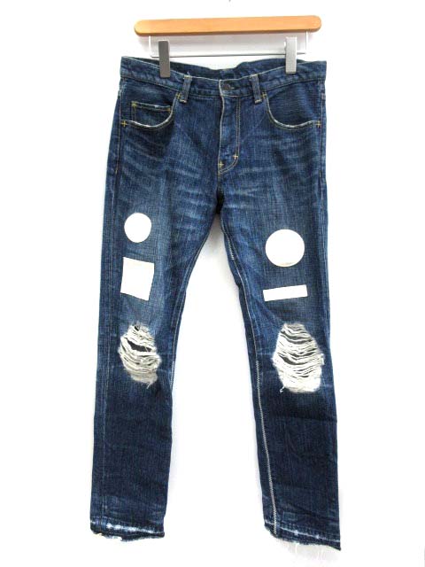 ナンバーナイン NUMBER (N)INE デニム パンツ ジーンズ GIVE PEACE A 