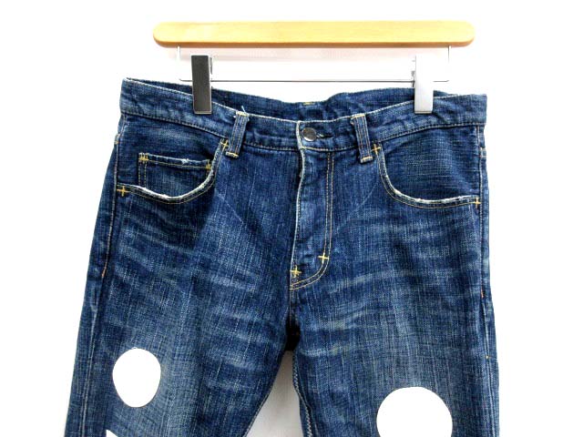 ナンバーナイン NUMBER (N)INE デニム パンツ ジーンズ GIVE PEACE A 
