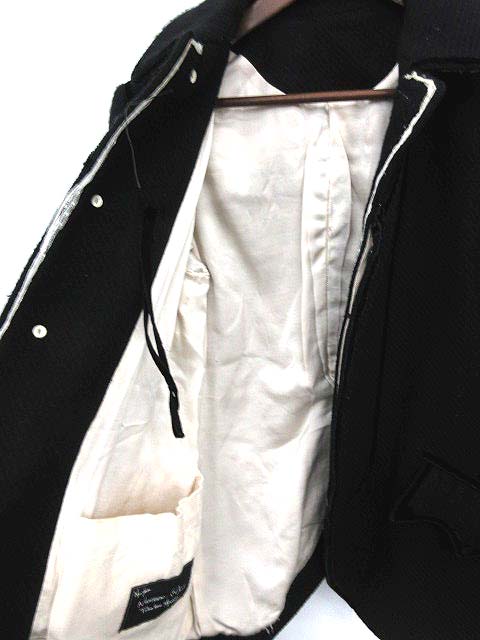 ナンバーナイン NUMBER (N)INE コート ウール A CLOSED FEELING期 2 黒 