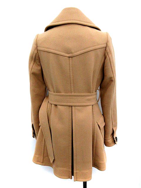 バーバリー スエード ピーコート