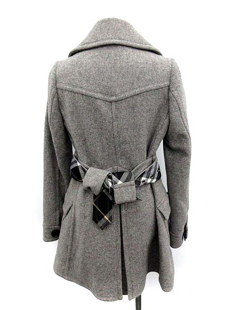 バーバリーブルーレーベル BURBERRY BLUE LABEL Pコート ピーコート  