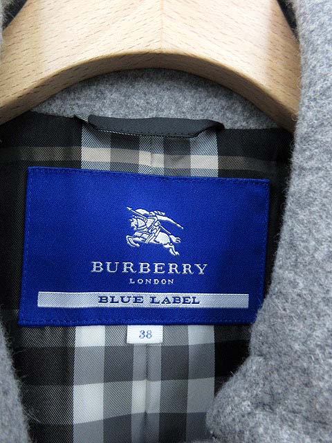 バーバリーブルーレーベル BURBERRY BLUE LABEL Pコート ピーコート バーバリーブルーレーベル BURBERRY BLUE LABEL Pコート ピーコート