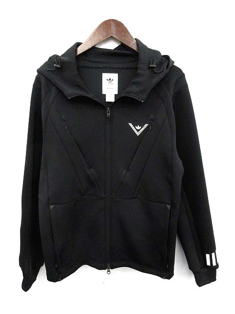 adidas hooded track top