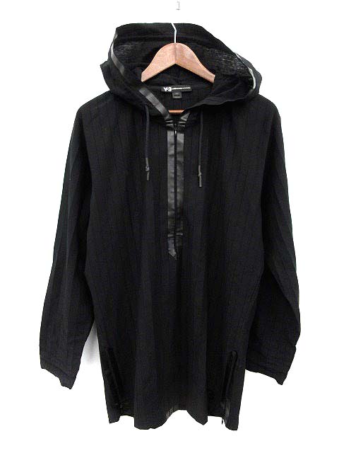 ワイスリー Y-3 アディダス ヨウジヤマモト パネルパーカー プル 
