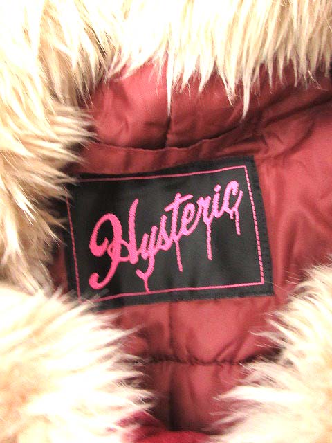 Hysterics ヒステリックス ファーコート size F スカル