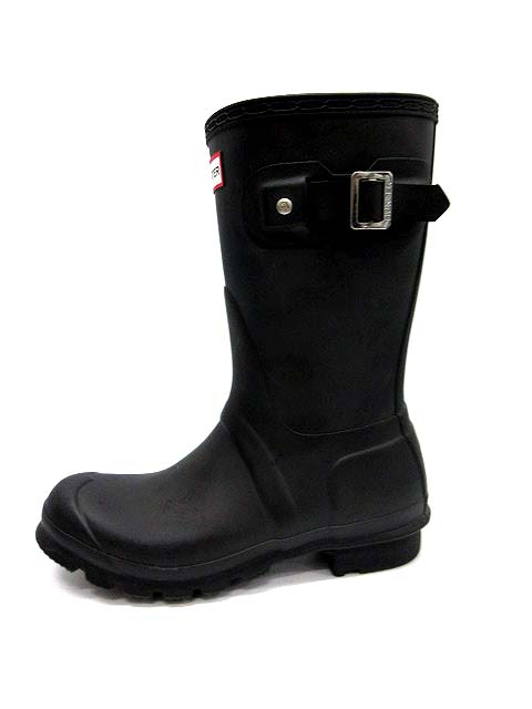 HUNTER UK4レインブーツ黒 HUNTER ハンター レディース 用 長靴 レインブーツ 黒 UK4 US6