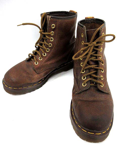 ドクターマーチン Dr Martens ブーツ ショート 8ホール 6 茶 Kh D メンズ 081 ベクトルパーク ドクターマーチン Dr Martens ブーツ ショート 8ホール 6 茶 Kh D メンズ 081 ベクトルパーク