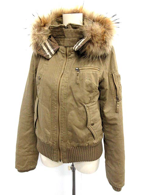 BURBERRY BLUE LABEL 中綿ミリタリージャケット