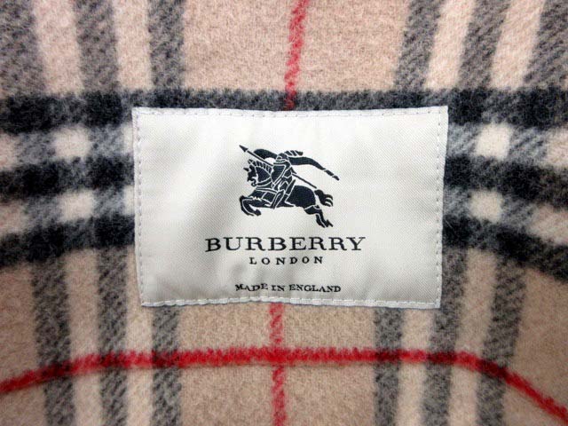 バーバリー BURBERRY ダッフルコート ウール ベージュ UK8 /☆Q23 レディース バーバリー BURBERRY ダッフルコート ウール ベージュ UK8 /☆Q23 レディース