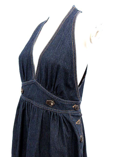 バーバリーブルーレーベル BURBERRY BLUE LABEL デニムワンピース 