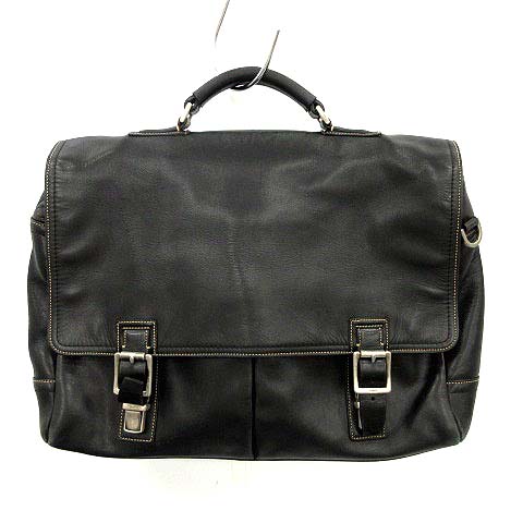 コーチ COACH ビジネスバッグ レガシー レザー フラップ ブリーフ 