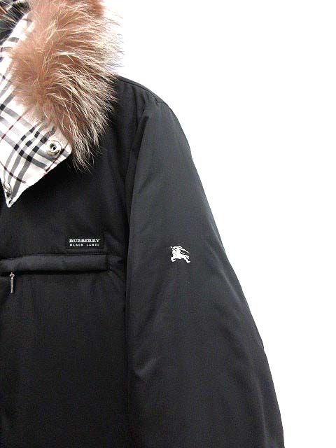 バーバリーブラックレーベル BURBERRY BLACK LABEL ダウンジャケット 
