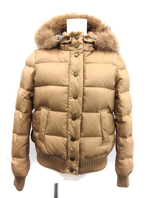 バーバリーブルーレーベル BURBERRY BLUE LABEL ダウンジャケット 