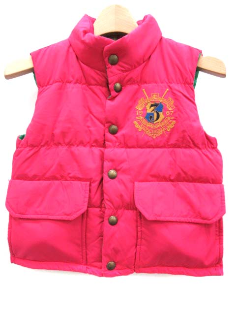 未使用品 ラルフローレン RALPH LAUREN キッズ ダウンベスト 