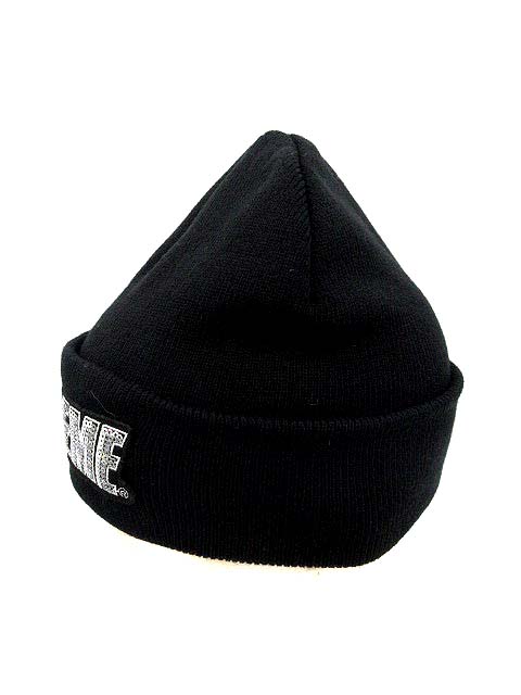 SUPREME スパンコール付き 黒ニット帽 シュプリーム SUPREME ニット帽 ニットキャップ 帽子 Sequin Beanie