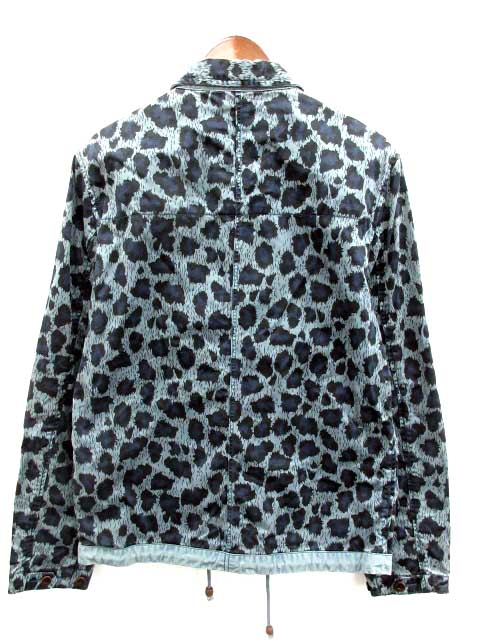 プリティーグリーン Pretty Green ジャケット ジップアップ ヒョウ柄 