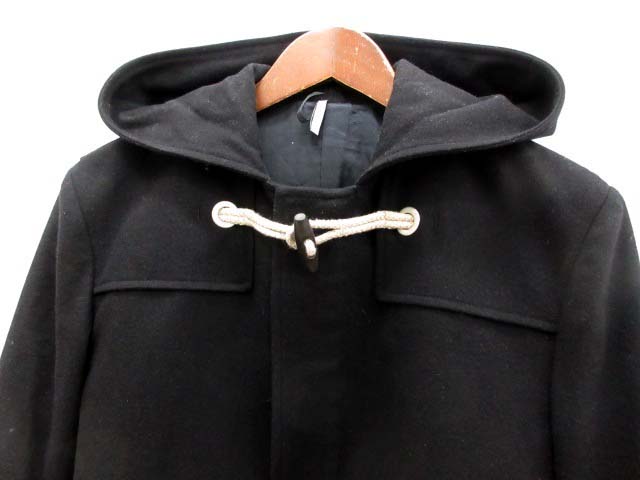 Dior ダッフルジャケット フード付き ブラック S Dior Oblique Hooded Blouson Jacket Black Cotton-Blend Knit | DIOR