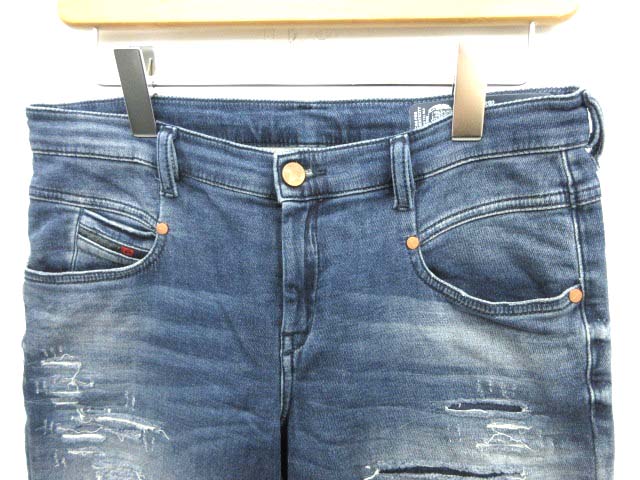 ディーゼル DIESEL パンツ デニム BELTHY-NE 084PE ダメージ加工