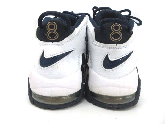 ナイキ Nike スニーカー Air More Uptempo モアアップテンポ オリンピックカラーモデル 24 紺 白 4150 104 Ek レディース 081 ベクトルパーク