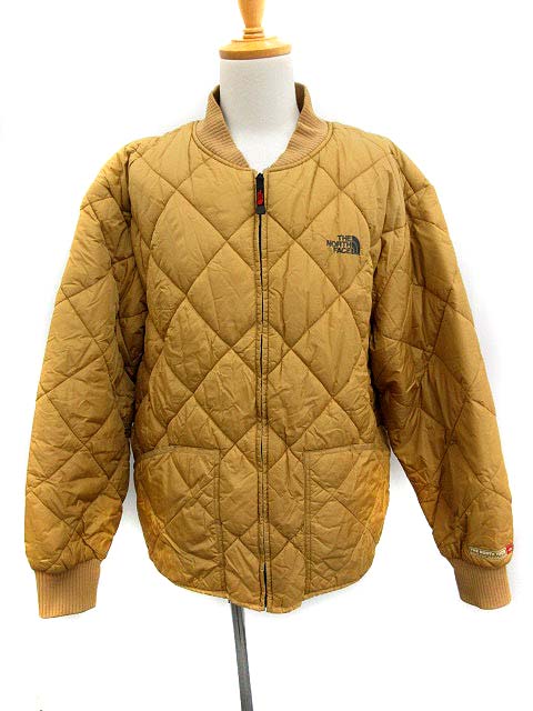THE NORTH FACE 重々しく 【中綿キルティングジャケット】 ライトベージュ
