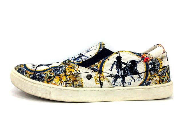 ドルチェ&ガッバーナ ドルガバ DOLCE&GABBANA スニーカー スリッポン 
