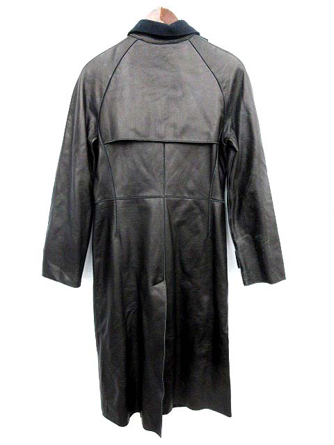 アルマーニ コレツィオーニ ARMANI COLLEZIONI レザーコート ロング  