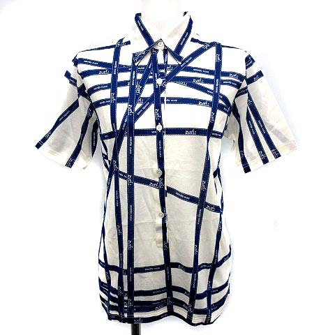 エルメス Tシャツ リボン柄 水色 エルメス Tシャツ リボン柄 水色 楽天