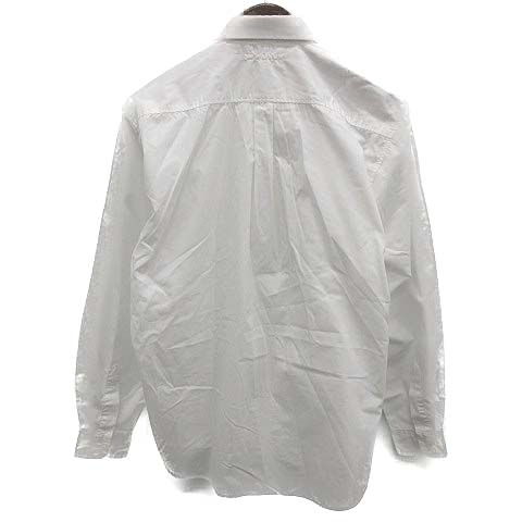 ニードルス Needles REBUILD シャツ RIBBON SHIRT 長袖 XS 白 ホワイト