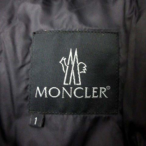 モンクレール MONCLER ダウンジャケット ヒマラヤ ラムレザー 黒タグ 1 