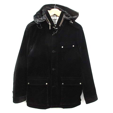 BURBERRY BLACKLABEL ベロアコート Mサイズ BURBERRY BLACKLABEL ベロアコート Mサイズ BURBERRY BLACKLABEL